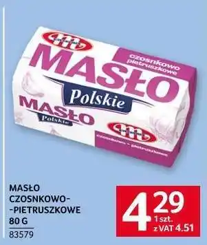 Selgros MASŁO CZOSNKOWO-PIETRUSZKOWE 80 G oferta