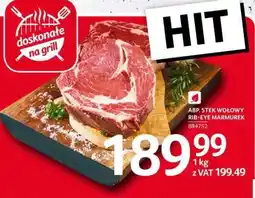 Selgros ABP. Stek wołowy Rib-Eye Marmurek oferta