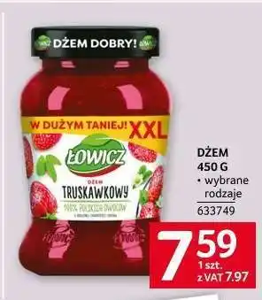 Selgros ŁOWICZ DŻEM TRUSKAWKOWY oferta