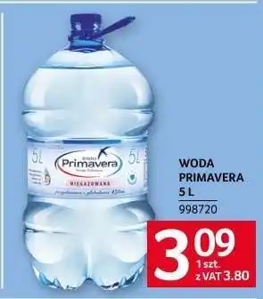 Selgros Woda Primavera 5L oferta