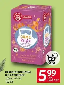 Selgros HERBATA FUNKCYJNA BIO 20 TOREBEK oferta