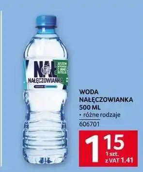 Selgros WODA NAŁĘCZOWIANKA 500 ML oferta