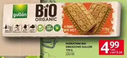 Selgros HERBATNIKI BIO ORKISZOWE GULLON 170 G oferta