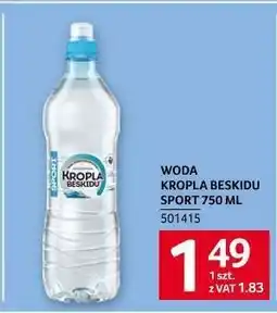 Selgros Woda Kropla Beskidu Sport 750 ml oferta