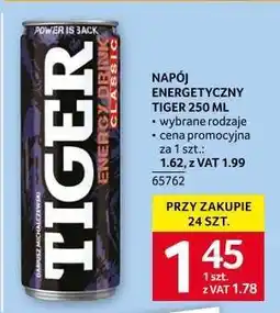 Selgros Napój energetyczny Tiger 250 ml oferta
