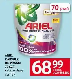 Selgros ARIEL KAPSUŁKI DO PRANIA 70 SZT oferta