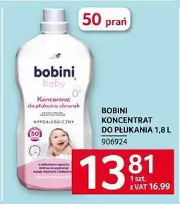 Selgros BOBINI KONCENTRAT DO PŁUKANIA 1,8 L oferta