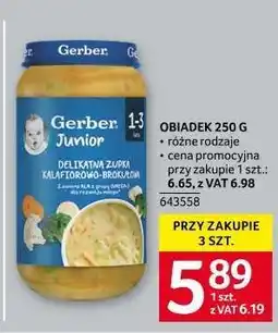 Selgros Gerber Junior Obiadek 250 g oferta