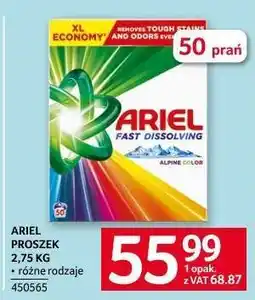 Selgros ARIEL PROSZEK 2,75 KG oferta