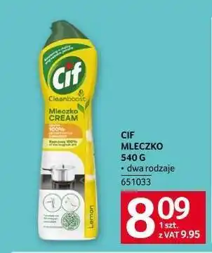 Selgros CIF Mleczko oferta