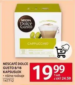 Selgros NESCAFÉ Dolce Gusto 8/16 kapsułek oferta
