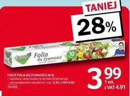 Selgros FORTE+ FOLIA DO ŻYWNOŚCI 30 M oferta