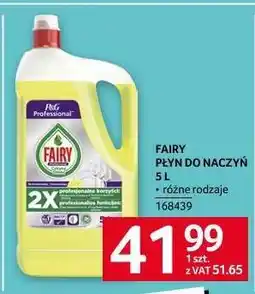 Selgros FAIRY PŁYN DO NACZYŃ 5 L oferta