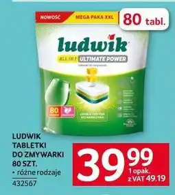Selgros LUDWIK TABLETKI DO ZMYWARKI 80 SZT oferta