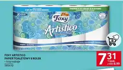 Selgros FOXY ARTISTICO PAPIER TOALETOWY 8 ROLEK oferta