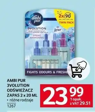 Selgros AMBI PUR 3VOLUTION ODŚWIEŻACZ ZAPAS 2 x 20 ML oferta
