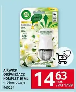 Selgros AIRWICK ODŚWIEŻACZ KOMPLET 19 ML oferta