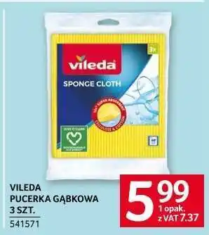 Selgros Vileda Pucerka Gąbkowa 3 szt oferta