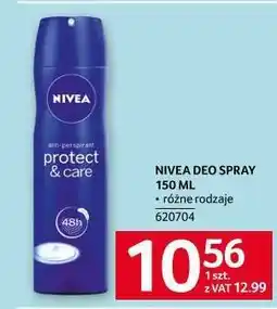 Selgros NIVEA DEO SPRAY 150 ML oferta