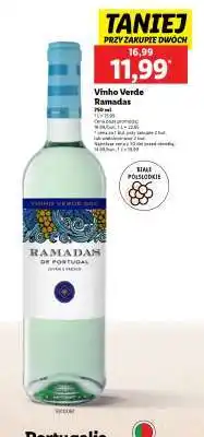 Lidl Vinho Verde Ramadas oferta