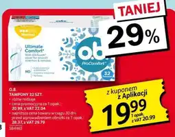 Selgros O.B. TAMPONY 32 SZT oferta