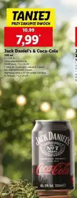 Lidl Jack Daniel's & Coca-Cola oferta