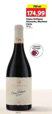 Lidl Cepas Antiguas Garnacha, Martinez Corta oferta