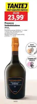 Lidl Prosecco Valdobbiadene oferta
