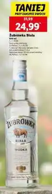 Lidl ŻUBRÓWKA BIAŁA oferta