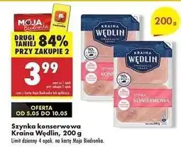 Biedronka Szynka konserwowa Kraina Wędlin , 200 g oferta