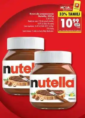 Biedronka Nutella, 350 g oferta