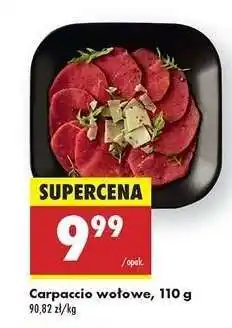 Biedronka Carpaccio wołowe 110 g oferta