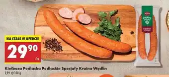 Biedronka Kiełbasa podlaska Podlaskie Specjały Kraina Wędlin oferta