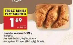 Biedronka Rogalik croissant 60 g oferta