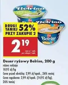 Biedronka Deser ryżowy Belriso, 200 g oferta