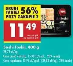 Biedronka Sushi Toshii 400 g oferta