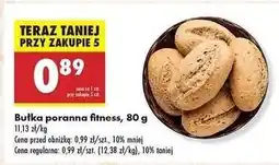 Biedronka bułka poranna fitness , 80 g oferta