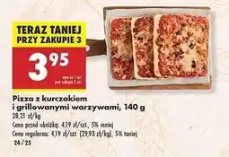 Biedronka Pizza z kurczakiem I grillowanymi warzywami , 140 g oferta