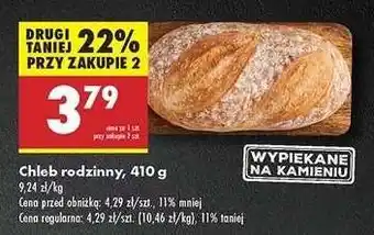 Biedronka Chleb rodzinny 410 g oferta