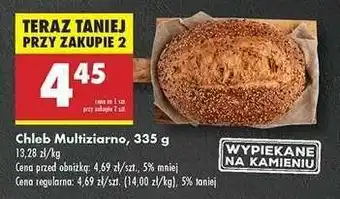 Biedronka Chleb Multiziarno 335 g oferta
