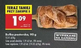 Biedronka Bułka pasterska, 90 g oferta