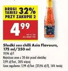 Biedronka Słodki sos chilli Asia Flavours, 175 ml/250 ml oferta