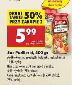 Biedronka Sos Pudliszki, 500 g oferta