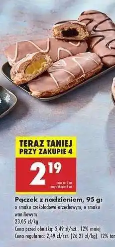 Biedronka Pączek z nadzieniem, 95 g oferta