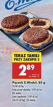 Biedronka Pączek E.Wedel 85 g oferta