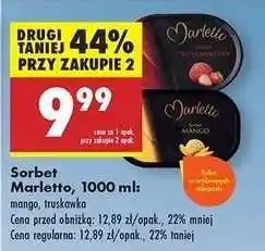 Biedronka Sorbet Marletto, 1000 ml oferta