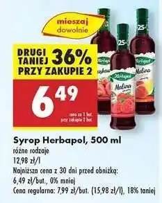 Biedronka Syrop Herbapol, 500 ml oferta