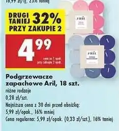 Biedronka Podgrzewacze zapachowe Aril , 18 szt oferta