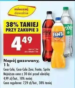 Biedronka Napój gazowany, 1 l oferta
