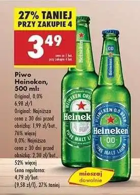 Biedronka Piwo Heineken 500 ml oferta